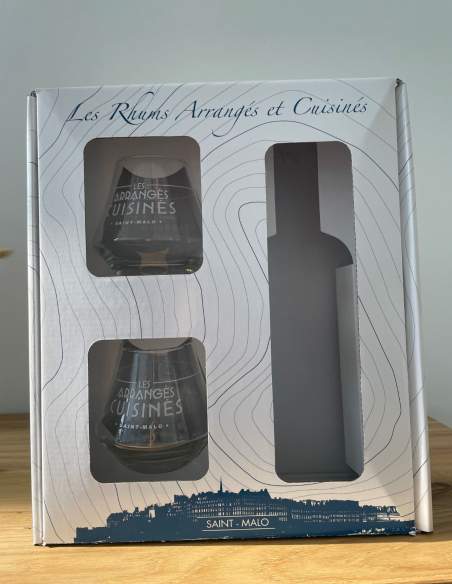 Coffret MaloRhum - 2 verres de dégustation