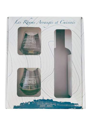 Coffret MaloRhum - 2 verres de dégustation