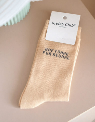 Chaussettes "Bretonne Pur Beurre"