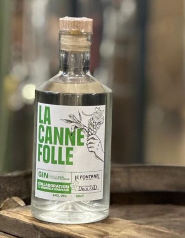 Gin "La Canne Folle" - Rhumerie Fontanel