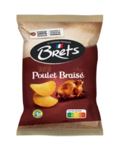 Chips Saveur Poulet Braisé - Brets