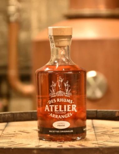 Rhum arrangé Fraise de Plougastel