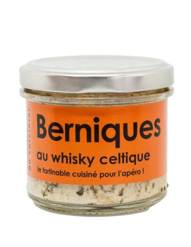 Tartinable de berniques au whisky celtique 80g