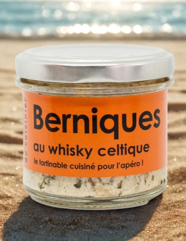Tartinable de berniques au whisky celtique 80g