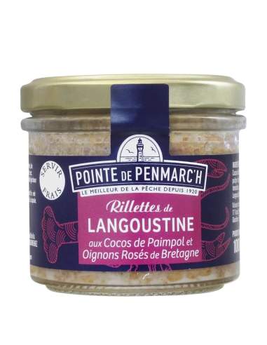 Rillettes De Langoustines Aux Coco De Paimpol & Oignons Rosés -100g