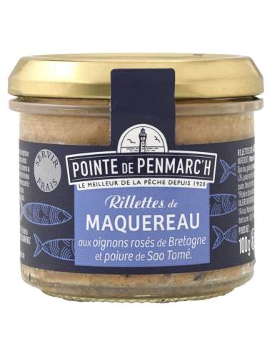 Makrelenrillettes mit Ziegenkäse - 100g