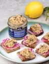 Makrelenrillettes mit Ziegenkäse - 100g