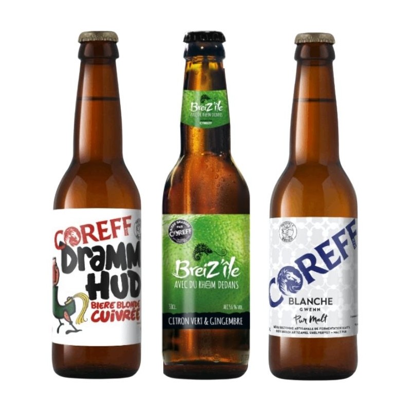 Pack de Bières Coreff - 3x33 cl