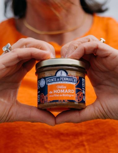 Hummer-Delikatesse mit bretonischem Branntwein - 100g