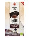 Tafel dunkle Schokolade mit Kakaobohnensplittern 75% - Grain de Sail