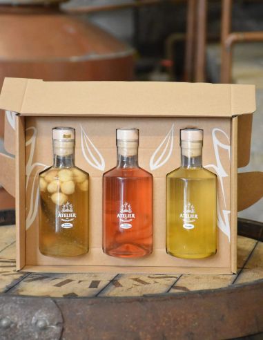Coffret Cadeaux Atelier – 3 x 20 cl