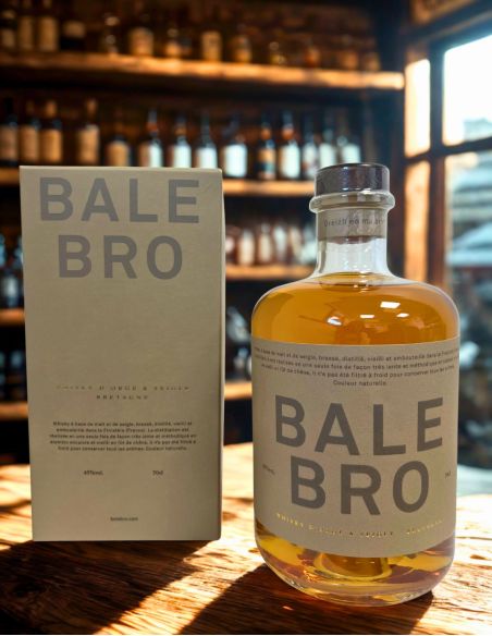 Whisky d'orge et de seigle Bale Bro - 70cl