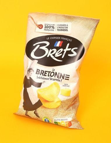 Chipssaveur Beurre salé "La Bretonne" - Brets