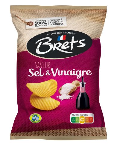 Chips saveur Sel & Vinaigre - Brets