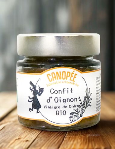 Chutney de cebolla roja al vinagre de sidra - 120g
