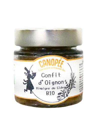 Chutney de cebolla roja al vinagre de sidra - 120g