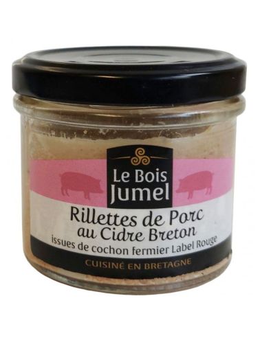 Rillette porc cidre breton - 90g