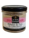 Rillette porc cidre breton - 90g