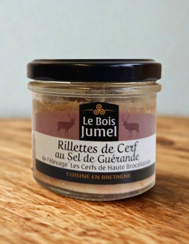 Rillette Cerf sel de Guérande - 90g