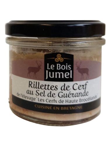 Rillette Cerf sel de Guérande - 90g