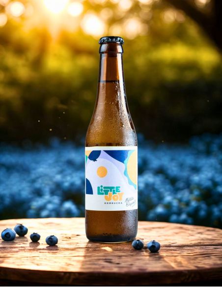 Kombucha Myrtille/Bergamote - Little Joy