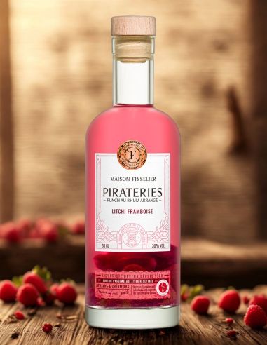 Pirateries Litchi Himbeere - 50 cl