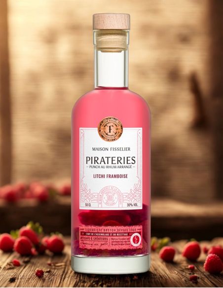 Pirateries Litchi Himbeere - 50 cl