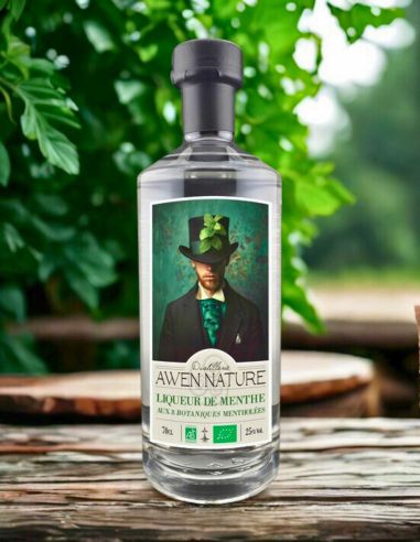Liqueur Menthe - Awen Nature