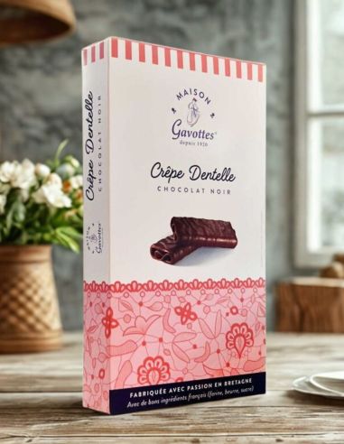 Crepe Dentelle Chocolate Negro - GAVOTTES