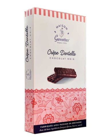 Crêpe Dentelle Schokolade Noir - GAVOTTES