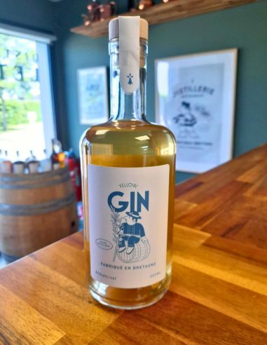 Yellow gin (vieilli en fût) - Distillerie Letort