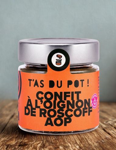 Confit à l’oignon de roscoff aop