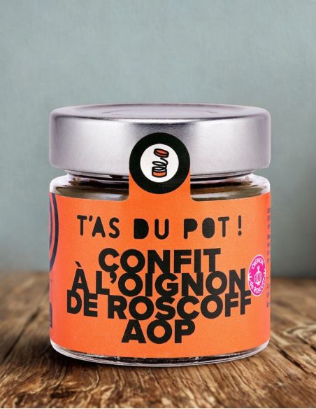 Confit à l’oignon de roscoff aop