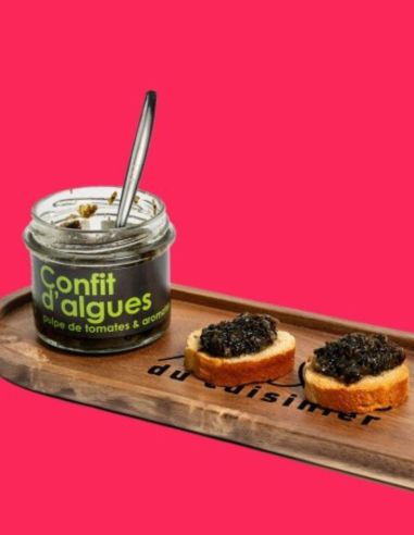 Confit d'algues, pulpe de tomates/aromates - 90g