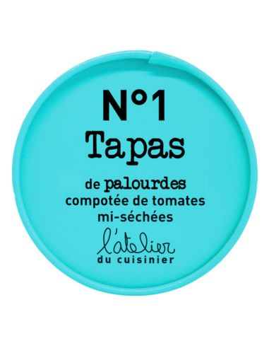 N°1 Tapas de palourdes compotée de tomates mi-séchées - 100g