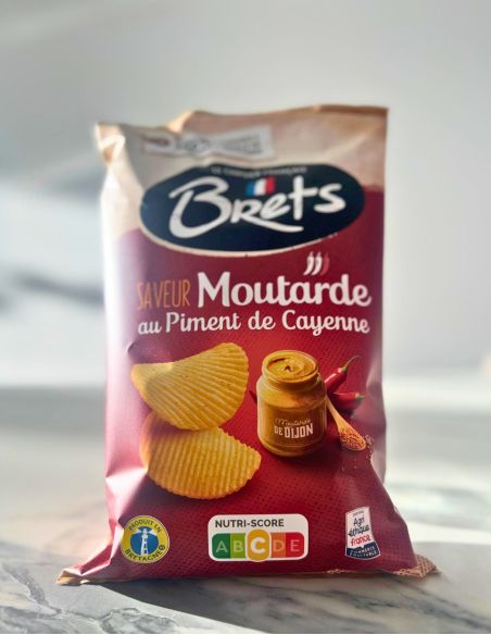 Chips saveur Moutarde au piment de Cayenne - Brets