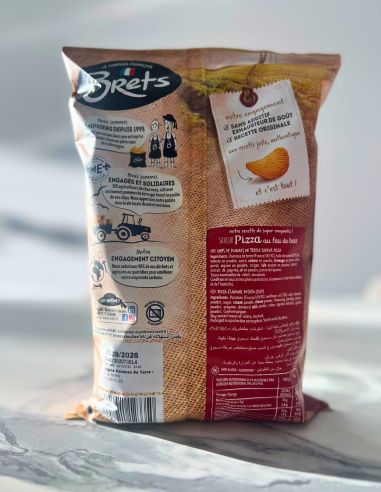 Chips saveur Pizza au Feu de Bois - Brets