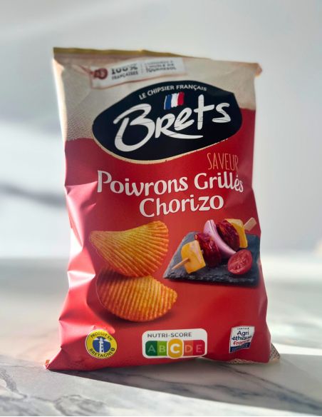 Chips saveur Poivrons Grillés Chorizo - Brets