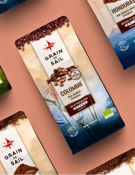 Café Colombie Excelso Grains – Grain de Sail