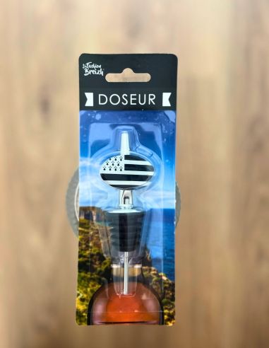 Doseur pour bouteille drapeau breton