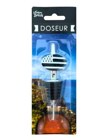 Doseur pour bouteille drapeau breton