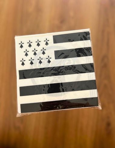 20 serviettes en papier Drapeau breton