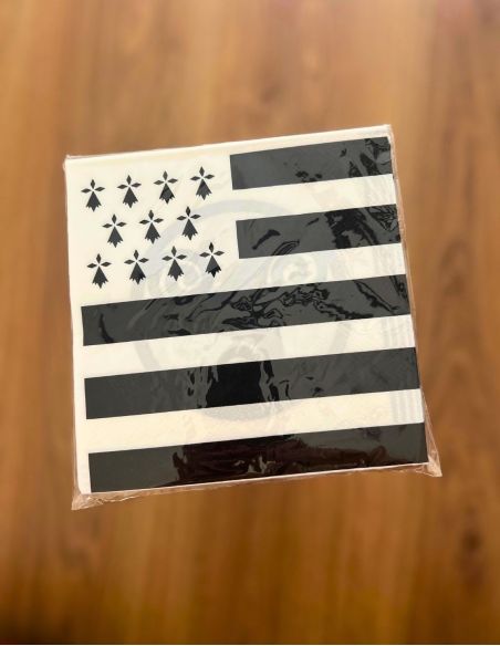 20 serviettes en papier Drapeau breton