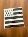 20 serviettes en papier Drapeau breton