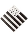 20 serviettes en papier Drapeau breton