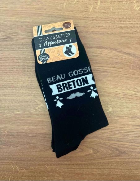 Chaussettes - "Beau gosse Breton"