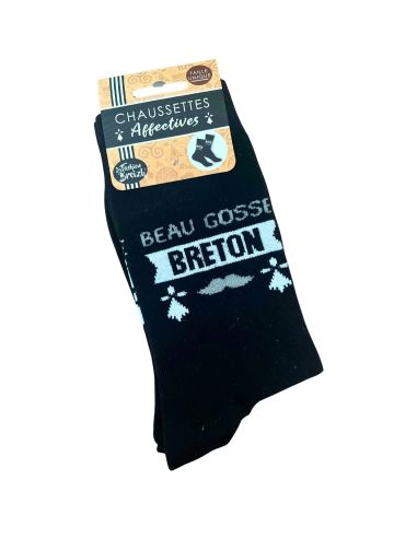 Chaussettes - "Beau gosse Breton"