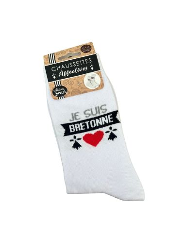 Chaussettes - "Je suis Bretonne"