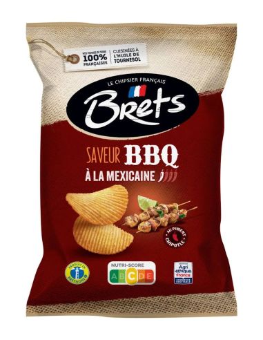 Chips saveur Barbecue et Mexicaine - Brets