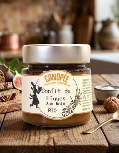 Higos confitados con nueces - Canopy - 250g
